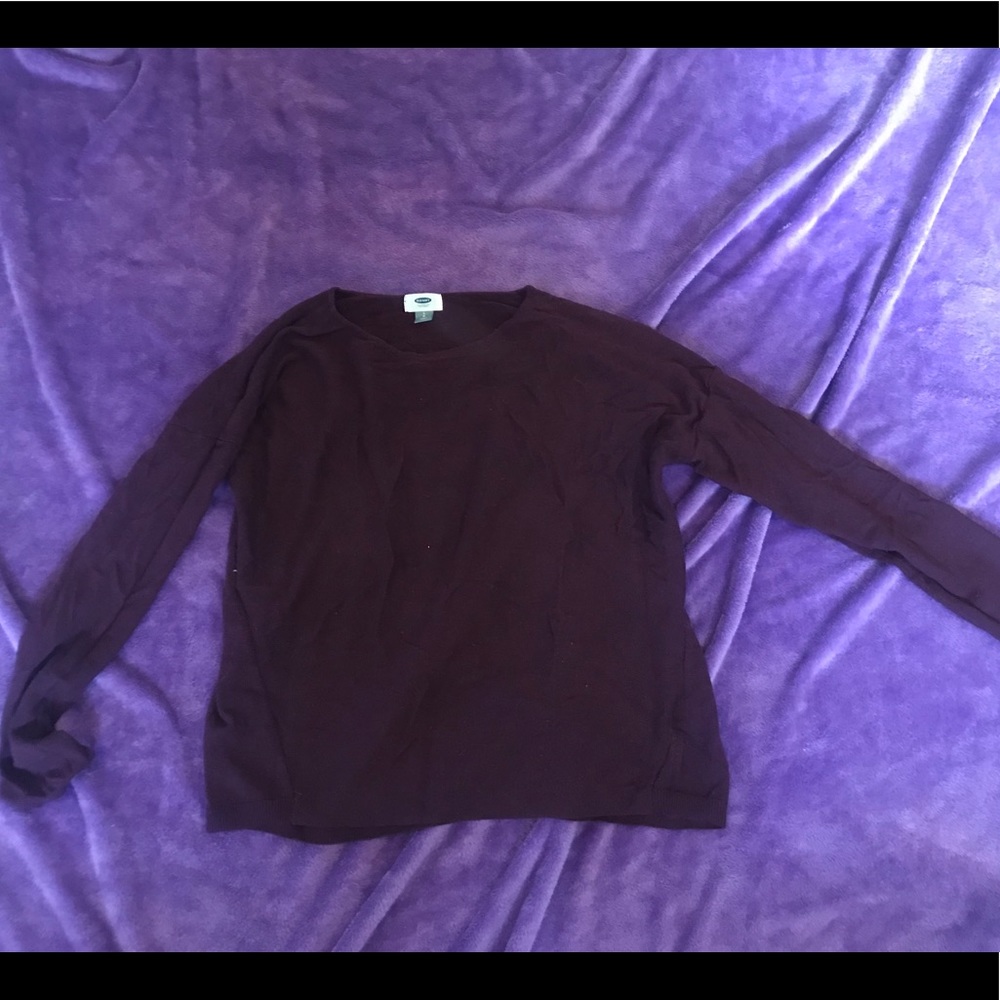 Old navy purple sweater
